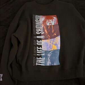 Taylor Swift Black Graphic Sweater